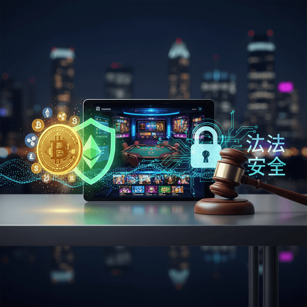 オンラインカジノ仮想通貨ガイド：安全な利用と法的リスク対策